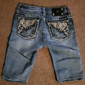 Miss me Jean shorts girls size 14